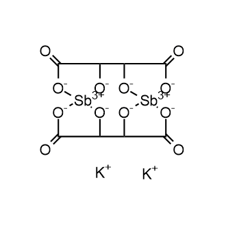 Antimony Potassium Chemical Structure