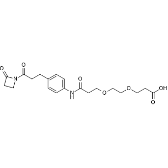 AZD-PEG2-acid Chemical Structure