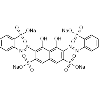 Azosulfon III [Spectrophotometric reagent for alkaline rare earth metals and indicator for precipitation titration of barium sulfate] 化学構造