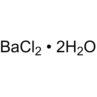 Bariumchloride,dihydrate Chemical Structure