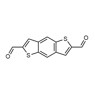 Benzo[1,2-b:4,5-b']dithiophene-2,6-dicarbaldehyde Chemische Struktur