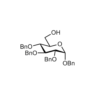 Benzyl 2,3,4-tri-O-benzyl-α-D-glucopyranoside 化学構造