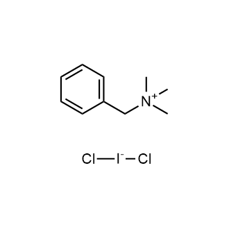 Benzyltrimethylammonium dichloroiodide Chemical Structure