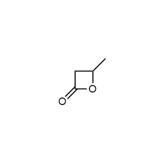 beta-Butyrolactone Chemical Structure