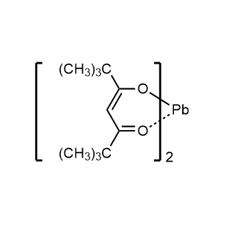 Bis(2,2,6,6-tetramethyl-3,5-heptanedionato)lead(II) Chemical Structure