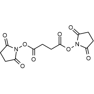 Bis(2,5-dioxopyrrolidin-1-yl) succinate Chemical Structure