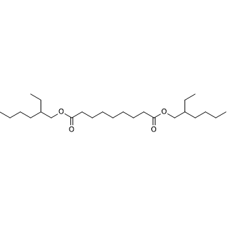 Bis(2-ethylhexyl) nonanedioate 化学構造