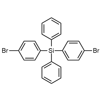 Bis(4-bromophenyl)diphenylsilane Chemical Structure