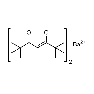 Bis(dipivaloylmethanato)barium(II) Chemical Structure