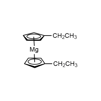 Bis(ethylcyclopentadienyl)magnesium التركيب الكيميائي