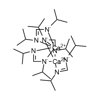 Bis(N,N-di-i-propylcarboximidamide)calcium(II) dimer Chemical Structure