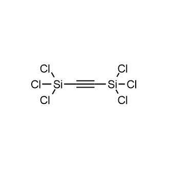 Bis(trichlorosilyl)acetylene Chemische Struktur