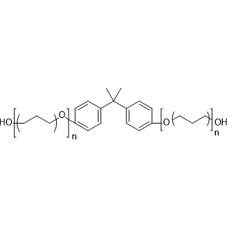 Bisphenol A propoxylate التركيب الكيميائي