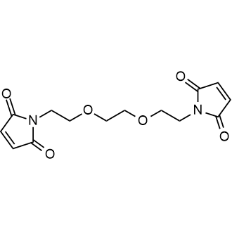 BM(PEG)2(1,8-bismaleimido-diethyleneglycol) 化学構造