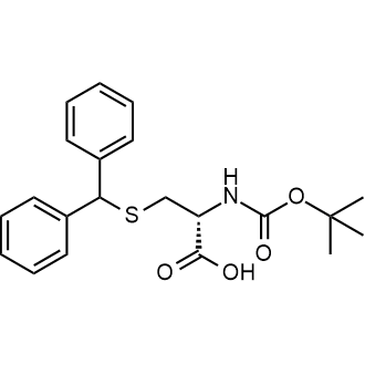 Boc-Cys(Dpm)-OH Chemical Structure