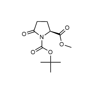 Boc-L-Pyroglutamic acid methyl ester Chemical Structure