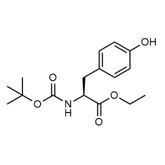 Boc-L-Tyrosine ethyl ester Chemical Structure