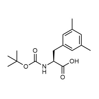 Boc-Phe(3,5-Me)-OH 化学構造