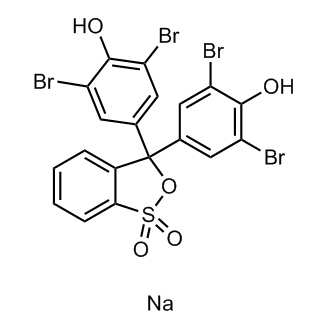 Bromophenol blue sodium salt Chemical Structure