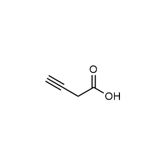 But-3-ynoic acid Chemical Structure