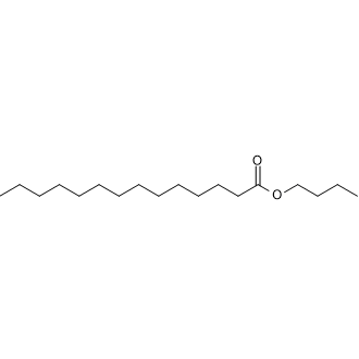 Butyl tetradecanoate Chemische Struktur