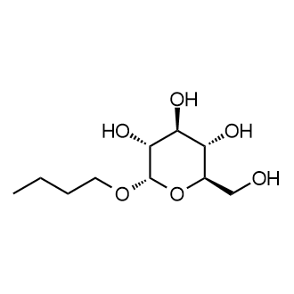 Butyl-a-d-glucopyranoside Chemische Struktur