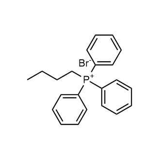 Butyltriphenylphosphonium bromide 化学構造