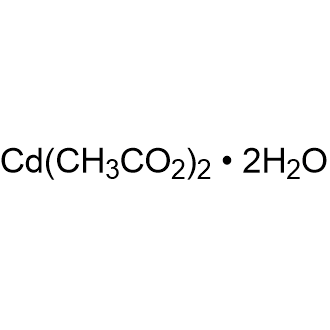 Cadmium acetate dihydrate التركيب الكيميائي