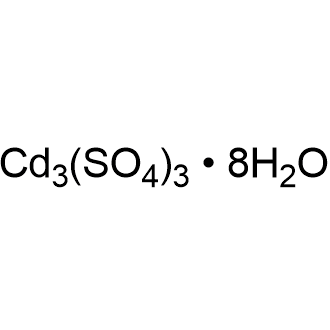 Cadmium sulfate, 8/3-hydrate,99% Chemical Structure