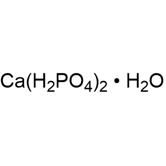 Calcium phosphate monobasic monohydrate 化学構造