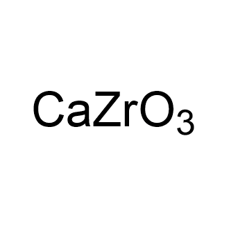 Calcium zirconium oxide Chemische Struktur