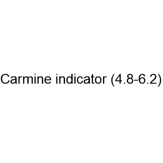 Carmineindicator(4.8-6.2) Chemical Structure