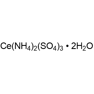 Cerium ammonium sulfate dihydrate, 99.99% Chemical Structure