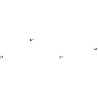 Cesiumtitaniumoxide Chemical Structure