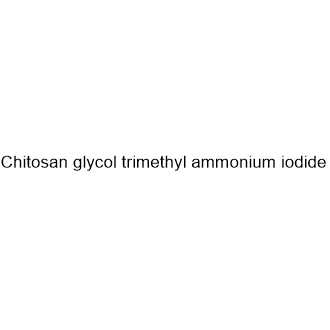 Chitosan glycol trimethyl ammonium iodide Chemical Structure