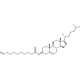 Cholesteryl 10-undecenoate Chemical Structure