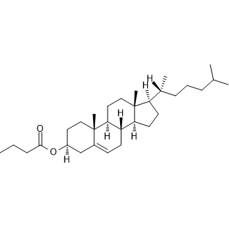 Cholesteryl n-butyrate Chemical Structure