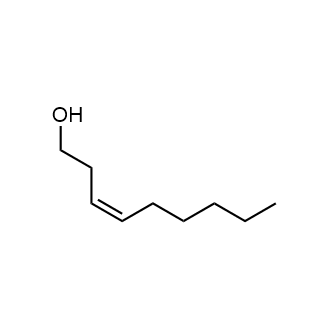 Cis-3-nonen-1-ol Chemische Struktur