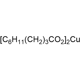 Copper(II) cyclohexanebutyrate,99.00% Chemische Struktur