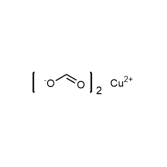 Copper(II)formate hydrate 化学構造