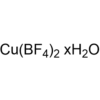 Copper(II)tetrafluoroborate hydrate Chemical Structure