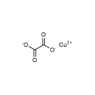 Copperoxalate Chemische Struktur