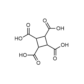 Cyclobutane-1,2,3,4-tetracarboxylic acid Chemische Struktur