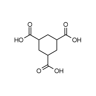 Cyclohexane-1,3,5-tricarboxylic acid 化学構造