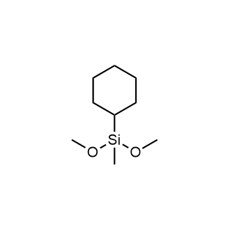 Cyclohexyldimethoxy(methyl)silane 化学構造