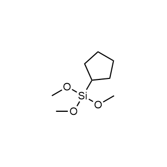 Cyclopentyltrimethoxysilane Chemical Structure