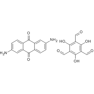 DAAQ-TFP COF Chemical Structure