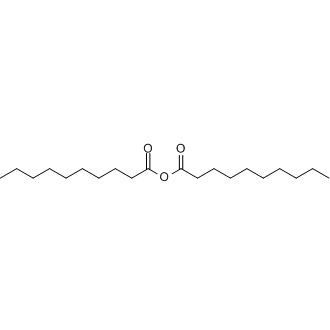 Decanoic Anhydride Chemical Structure