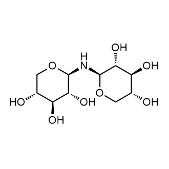 Di(β-D-xylopyranosyl)amine 化学構造