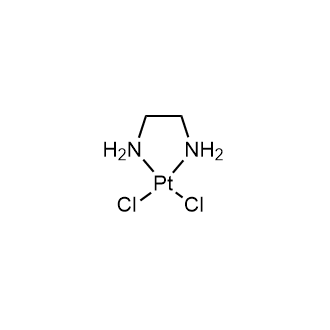 Dichloro(ethylenediamine)platinum(II) Chemische Struktur